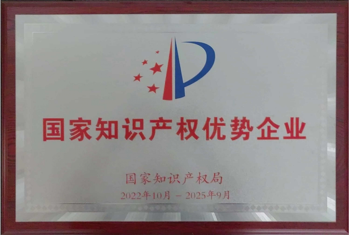 國家知識產權優(yōu)勢企業(yè)